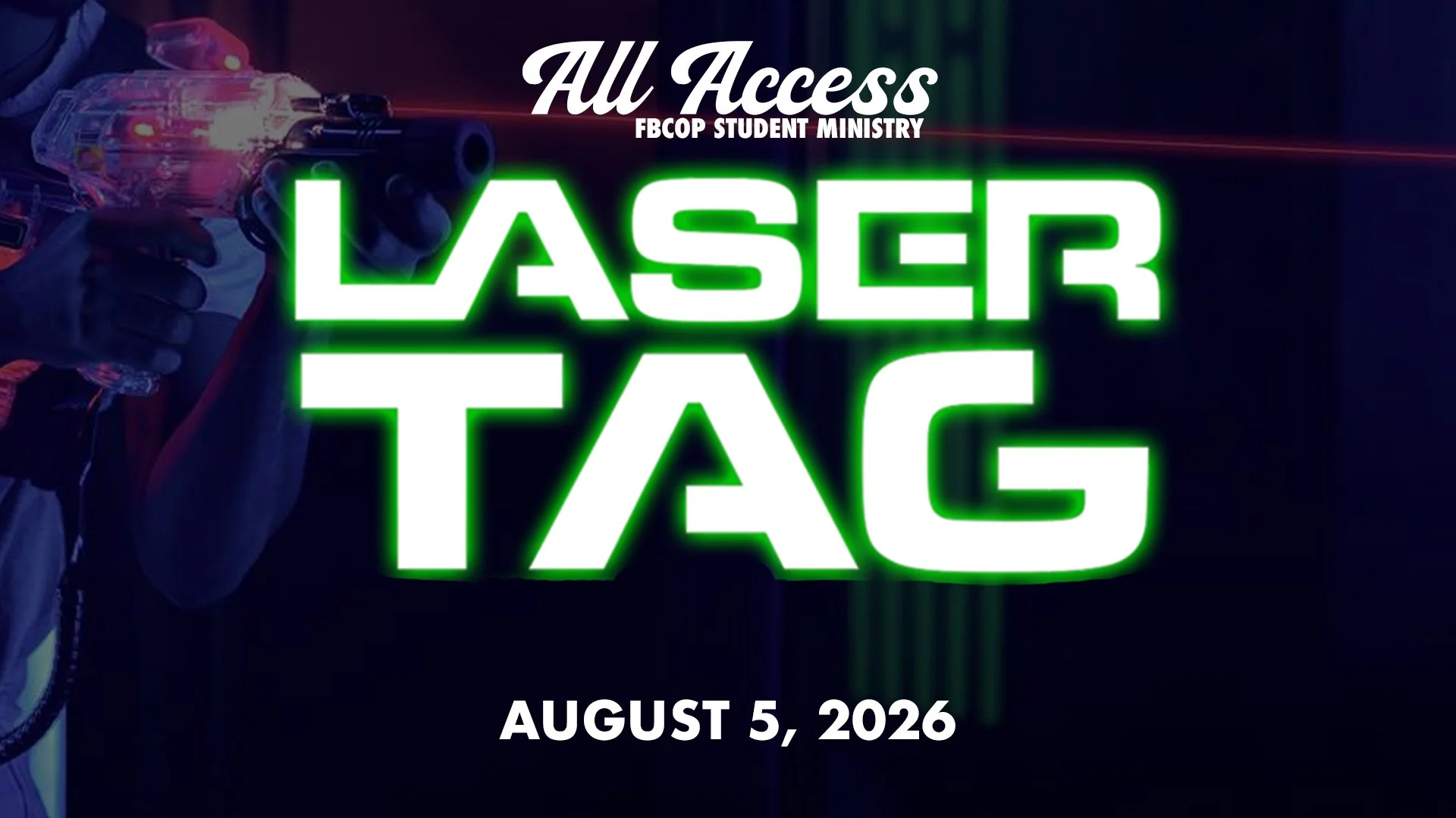 Student Ministry: Laser Tag at FBCOP