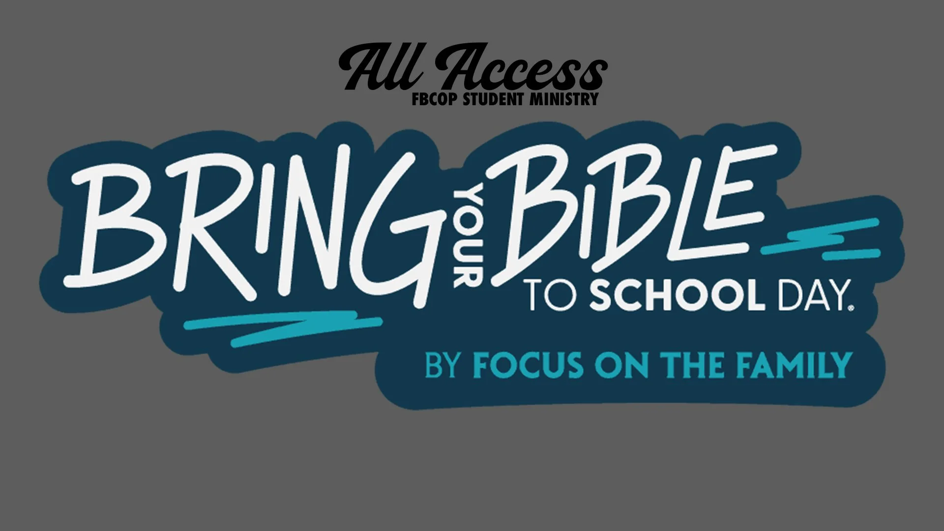 Bring Your Bible to School Day