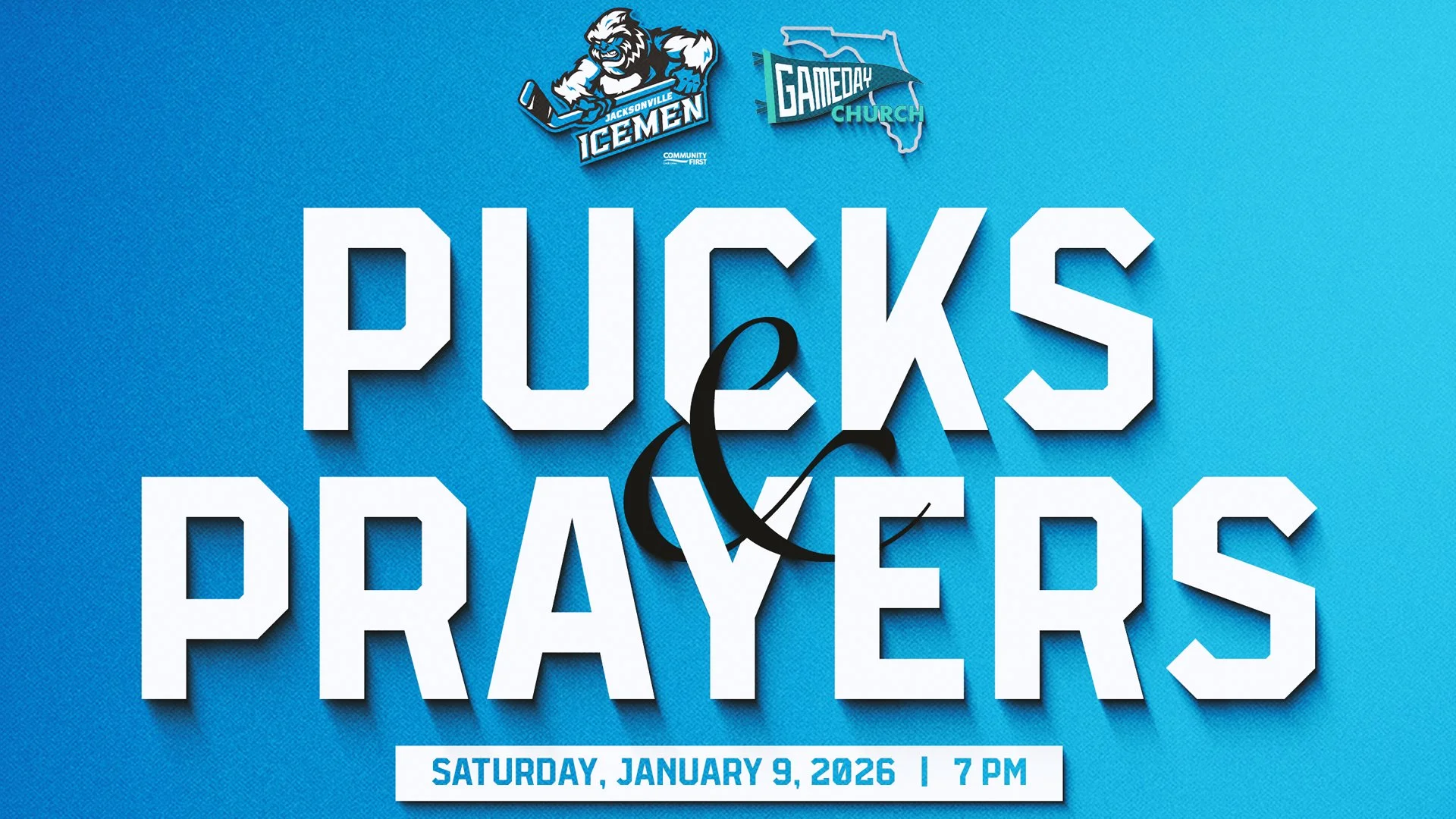 “Pucks &amp; Prayers” with the Jacksonville Icemen Game - Sponsored by GameDay Church