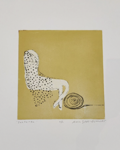 Little Panther  2015/2026, unique etching
