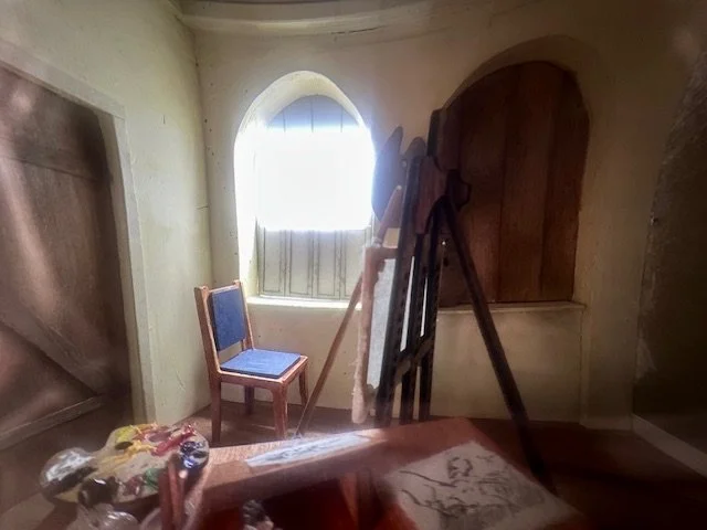 Interior of Lothar Osterburg diorama