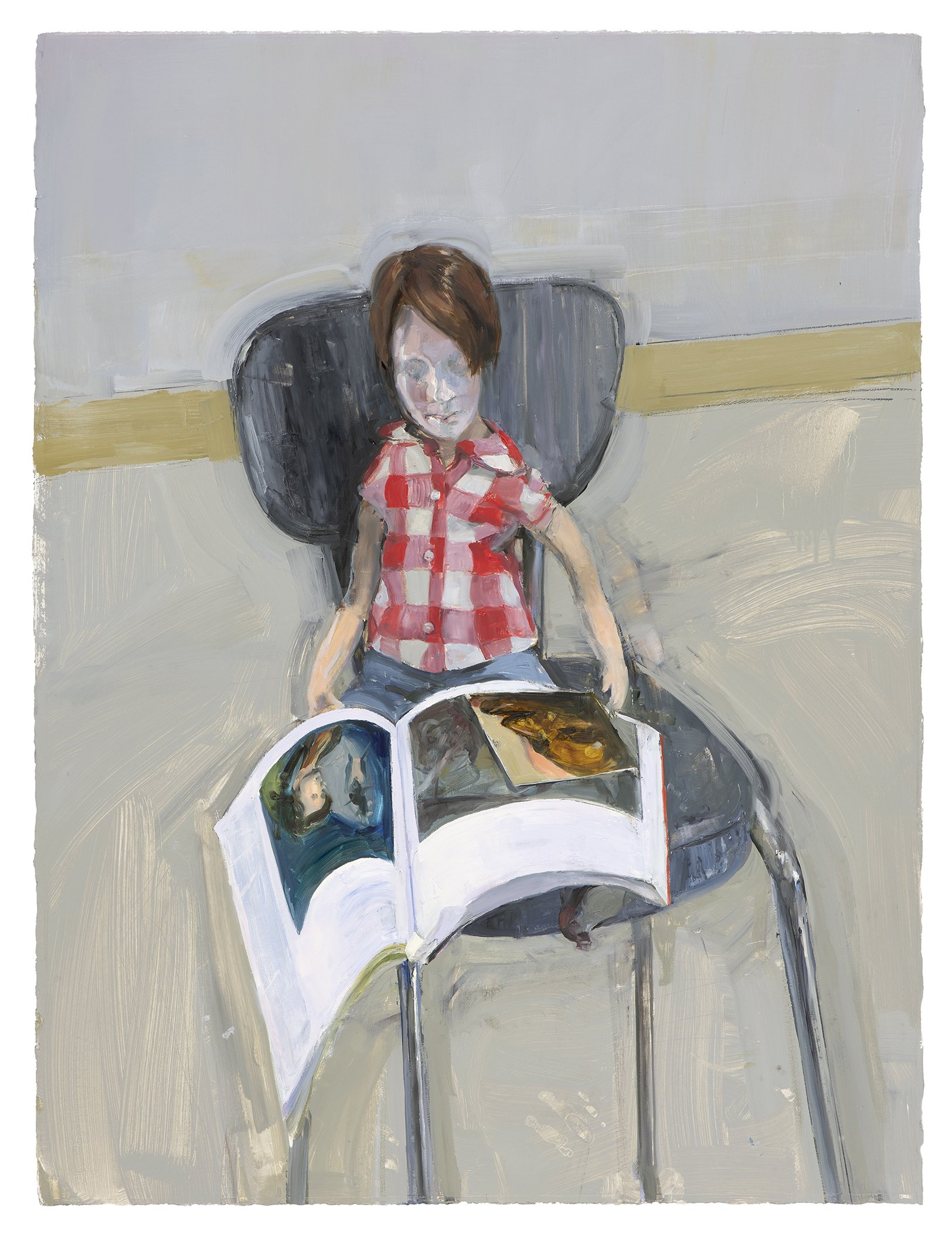 Art magazine and a postcard for Anna