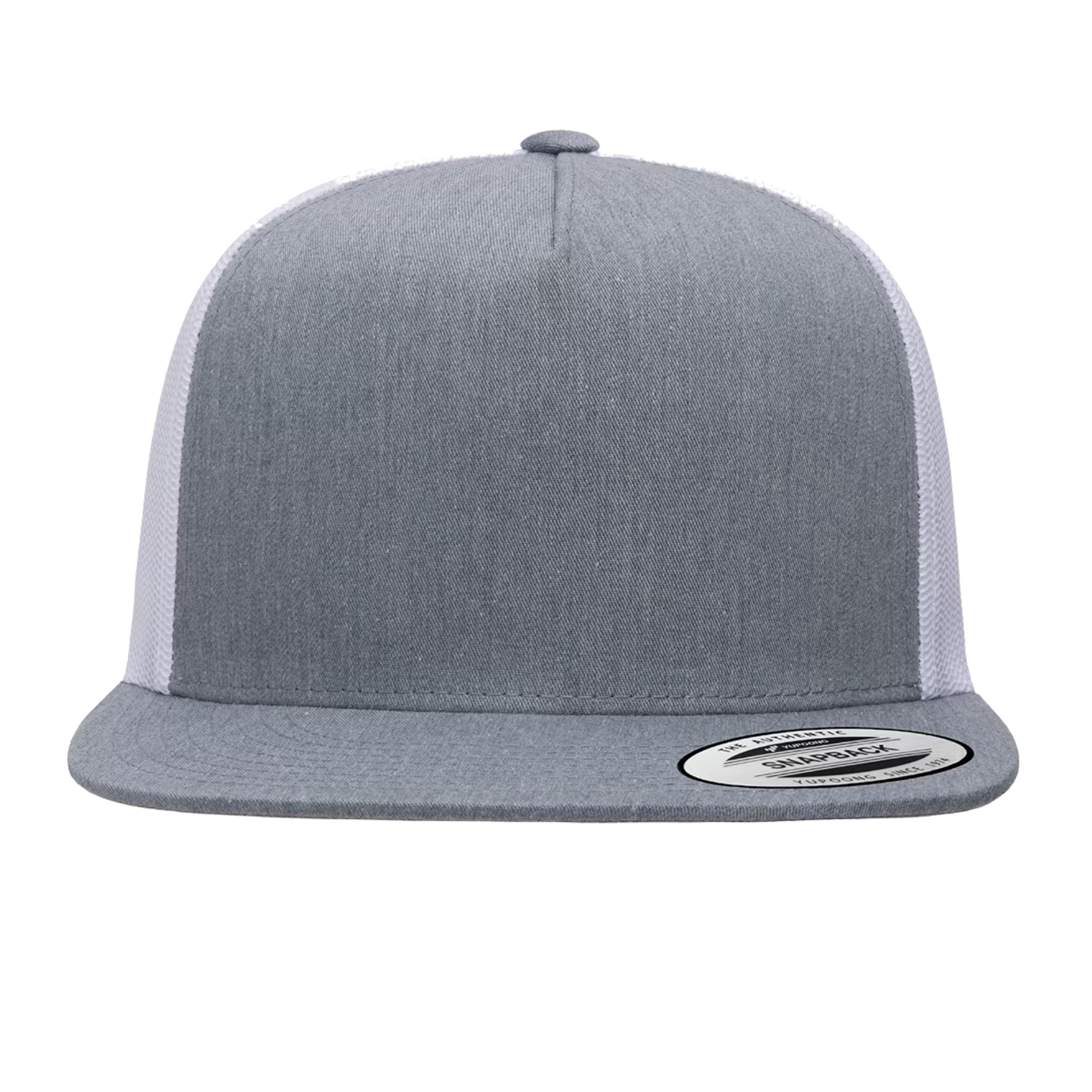 5‑Panel Flat Bill Trucker Cap