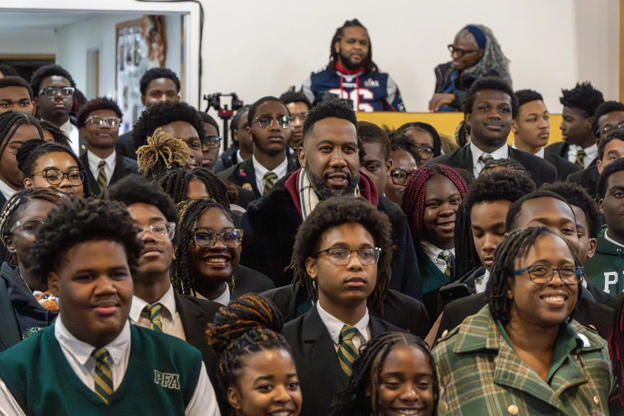 Nelson Mandela’s Grandson Visits PFA