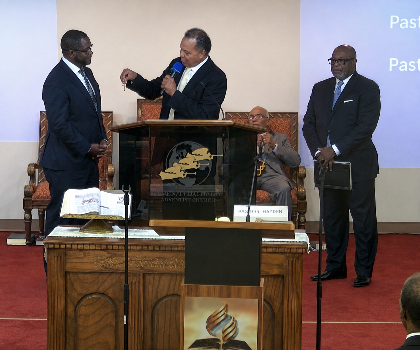 So Send I You: New Joy Fellowship Welcomes Pastor Melvyn Hayden, III