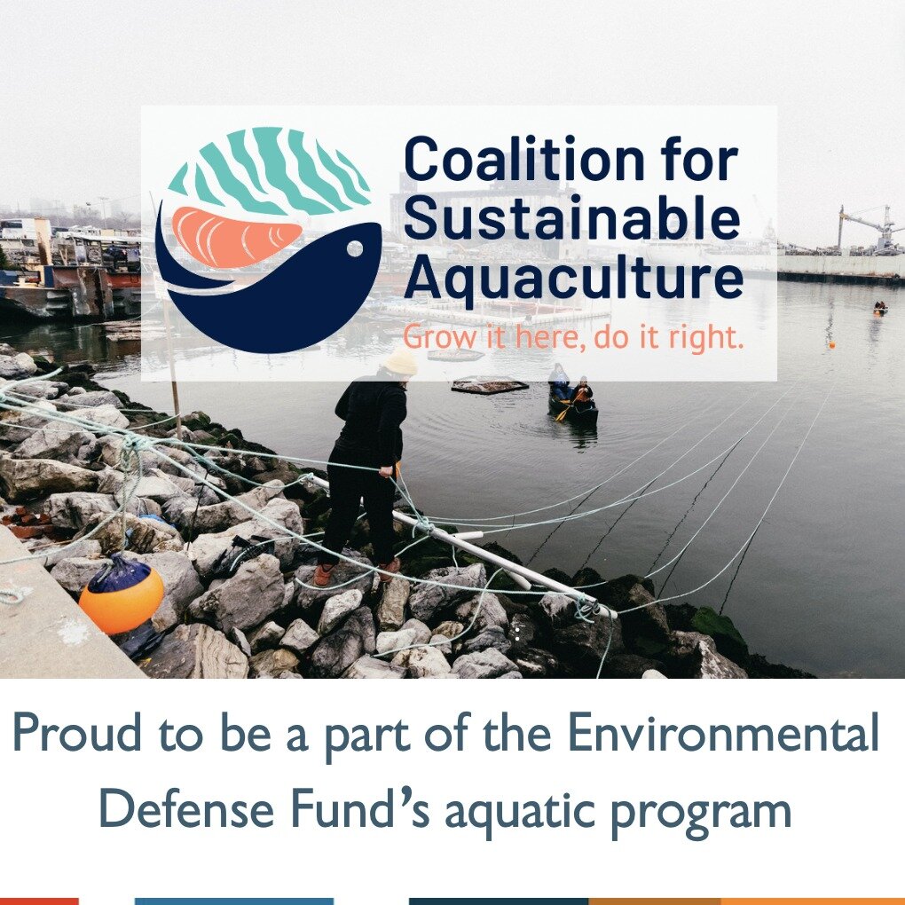 We are so thrilled to announce this new partnership with @csaquaculture 

&quot;The Coalition for Sustainable Aquaculture (CSA) is a partnership of environmental advocates, industry leaders, and award-winning chefs who are coming together to chart a 