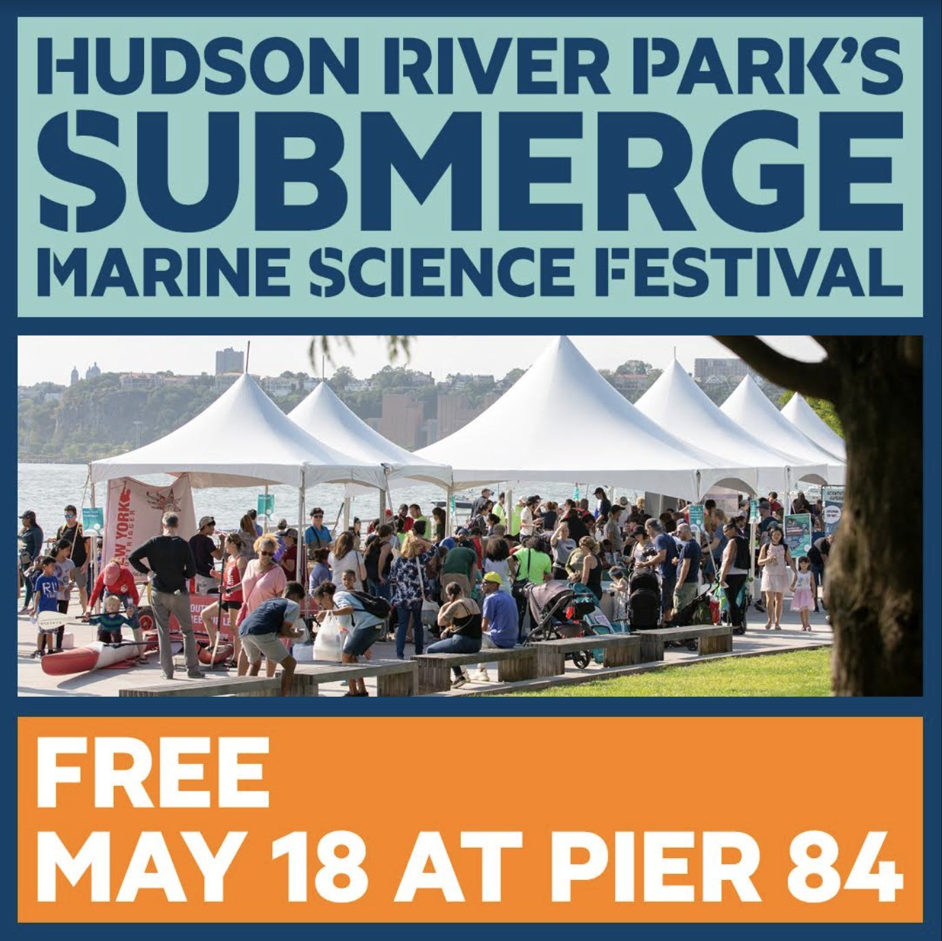 See you at @hudsonriverpark Submerge Marine Science Festival next week! 

Saturday May 18, 2024, from 11:00 AM - 3:00PM, at Pier 84

Join this free event to check out some of our latest work! 

No sign ups required 🪴 

#hudsonriverpark #hudsonriverp