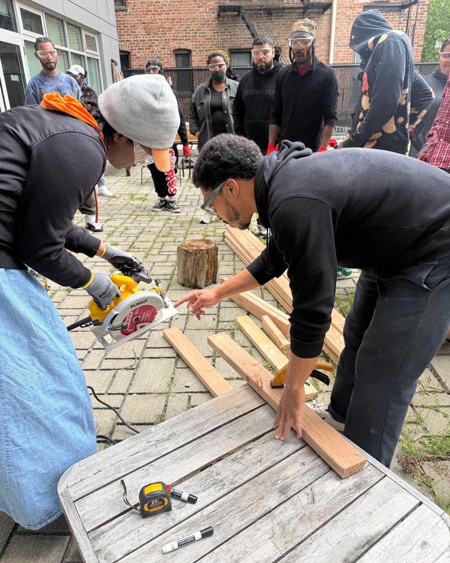 The Bronx cohort is showing UP and showing OUT. 

RETI Center is back in session and our participants are getting certified in Tool Safety Training &mdash; one of the most important steps on the road to employment. Every lesson learned here is a step
