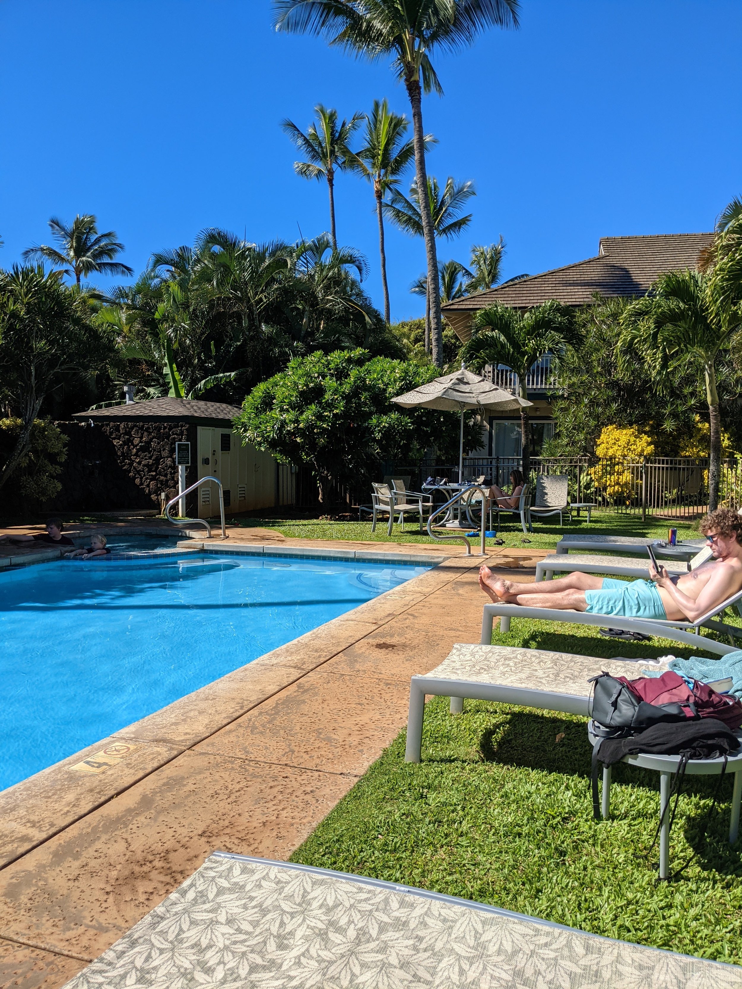 Poolside