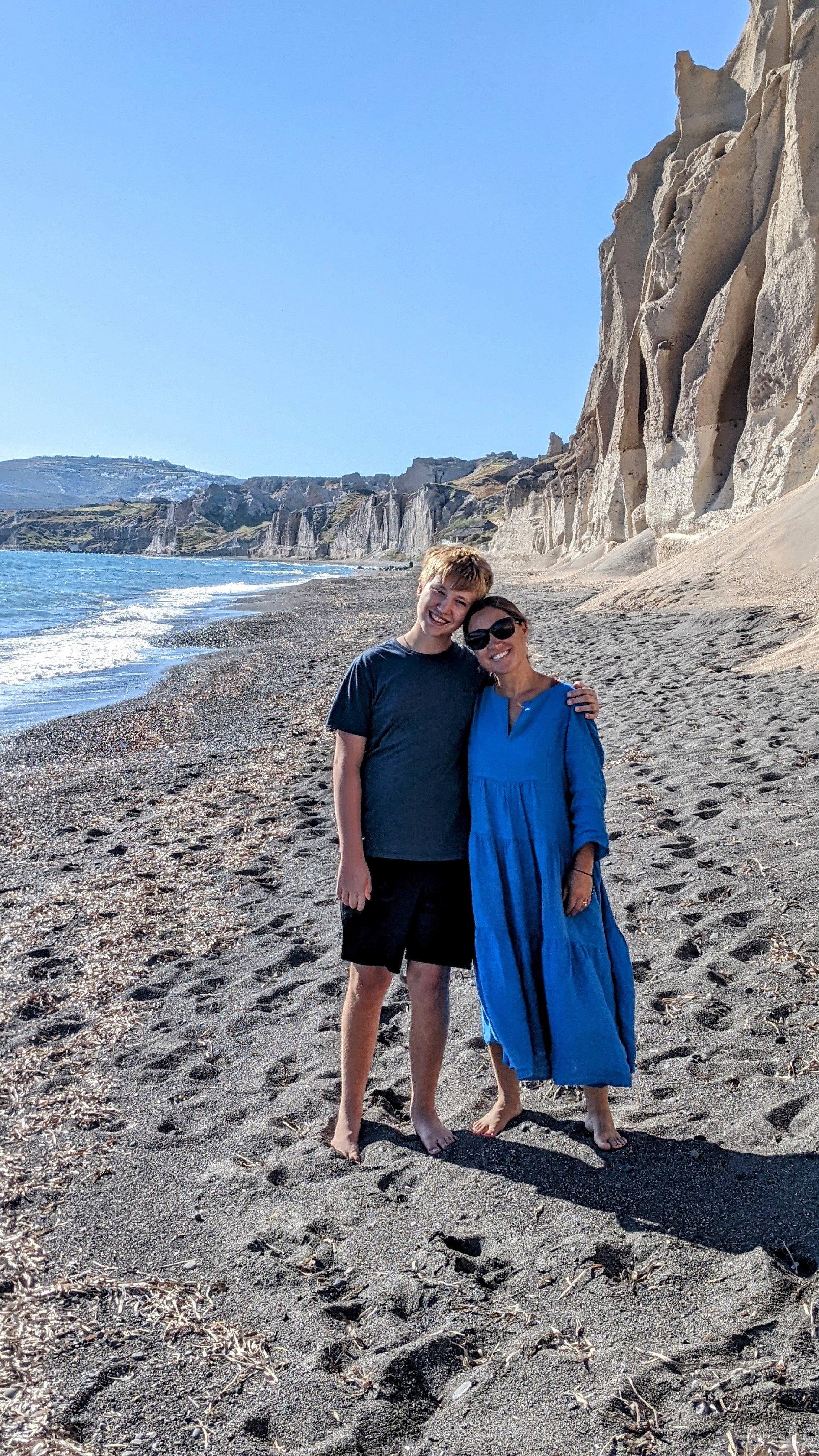 Visiting Santorini with kids