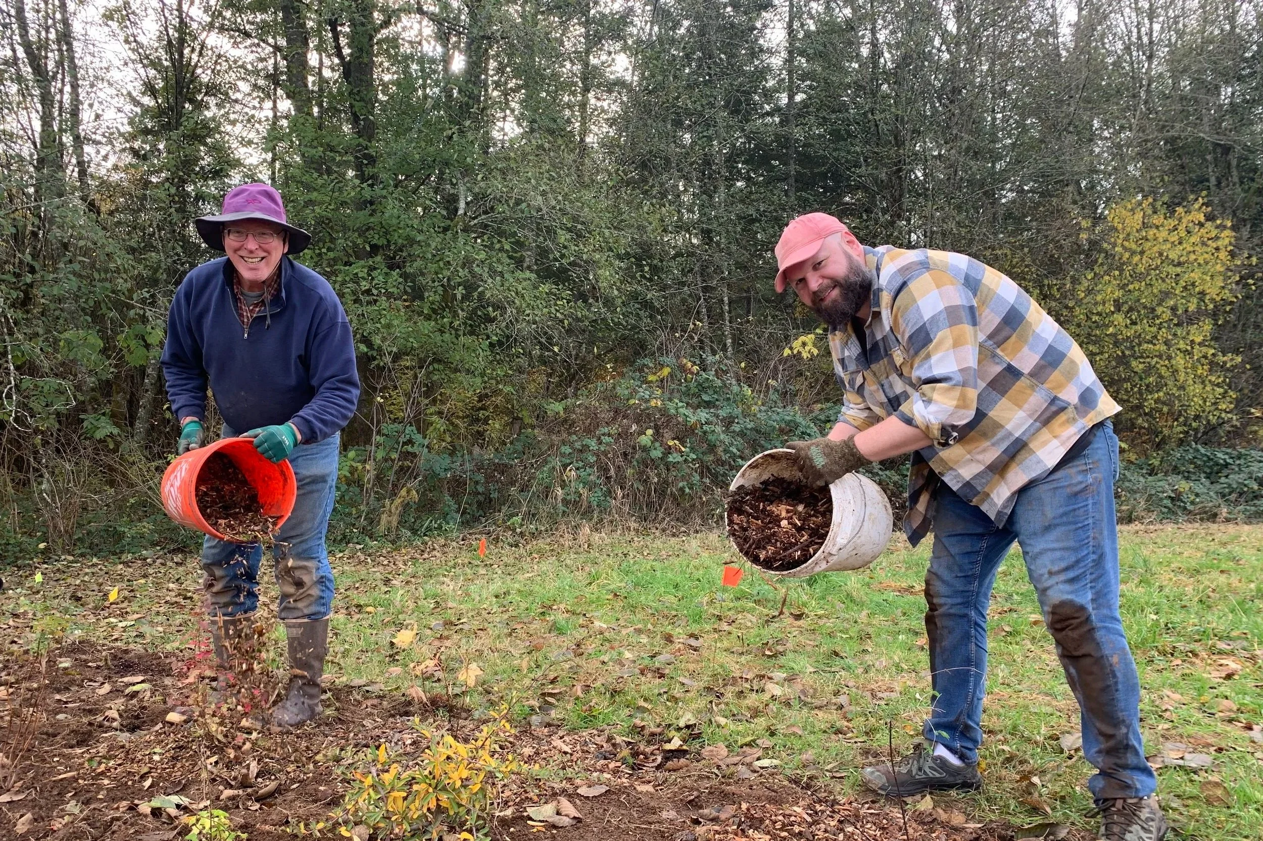 Day of Service: Restoration Hedgerows Mulching (Day 2)