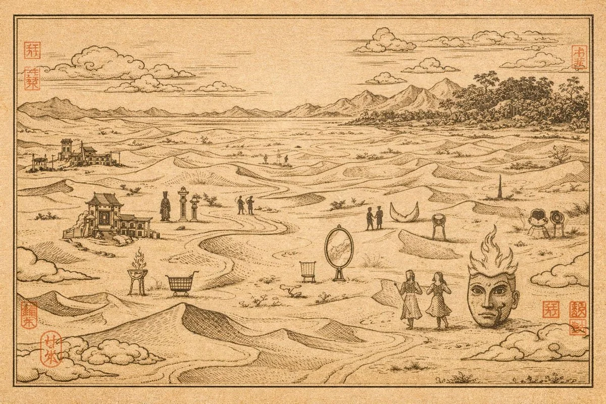 El desierto antes del Trópico Pálido