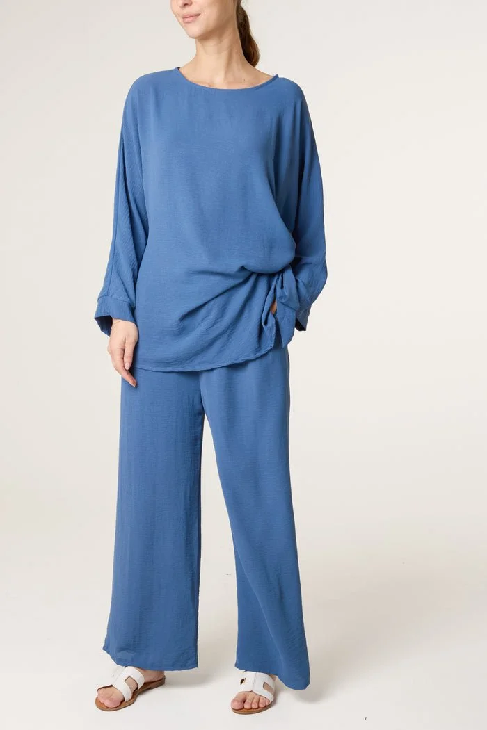 ASHLEY SIDE KNOT CO-ORD - 7 COLOURS