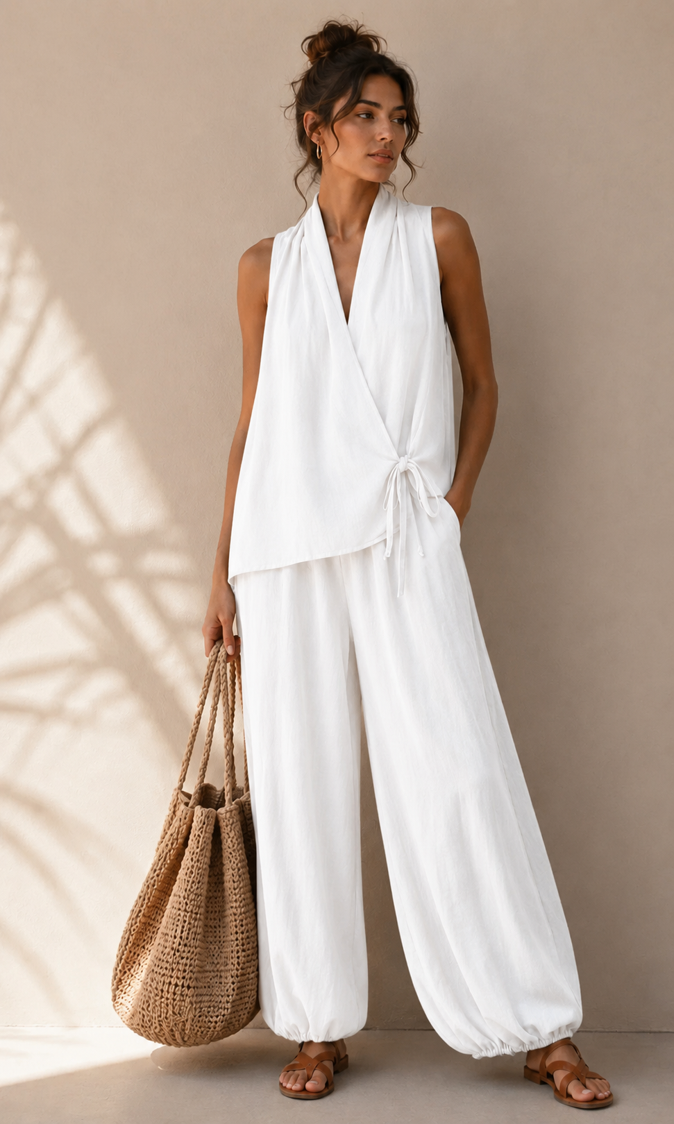 HARPER WRAP CO-ORD - 3 COLOURS