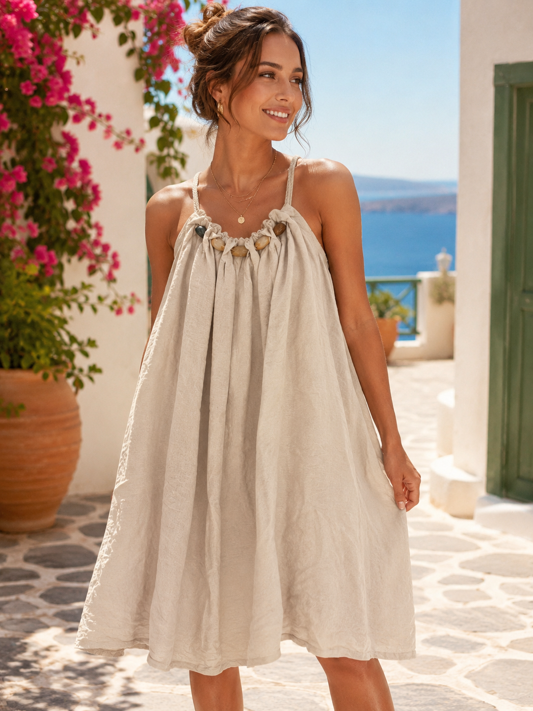 NINA SUN DRESS  - 8 COLOURS