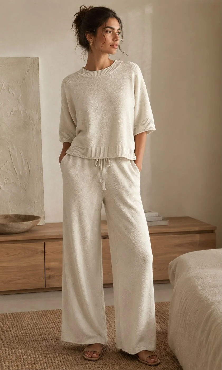 HUGO SOFT KNIT CO-ORD - 5 COLOURS