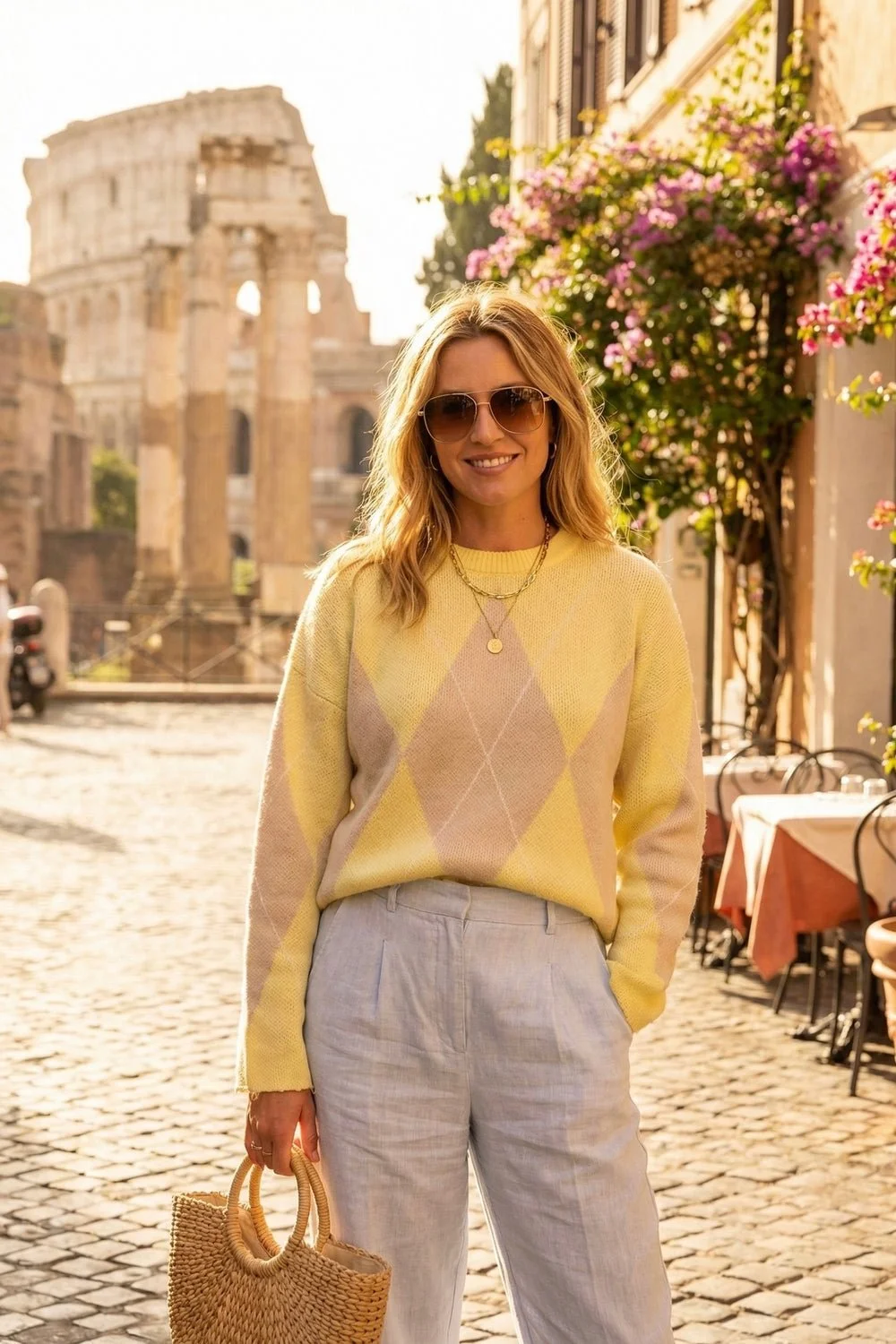 DEE DIAMOND OVERSIZED KNIT JUMPER - 4 COLOURS