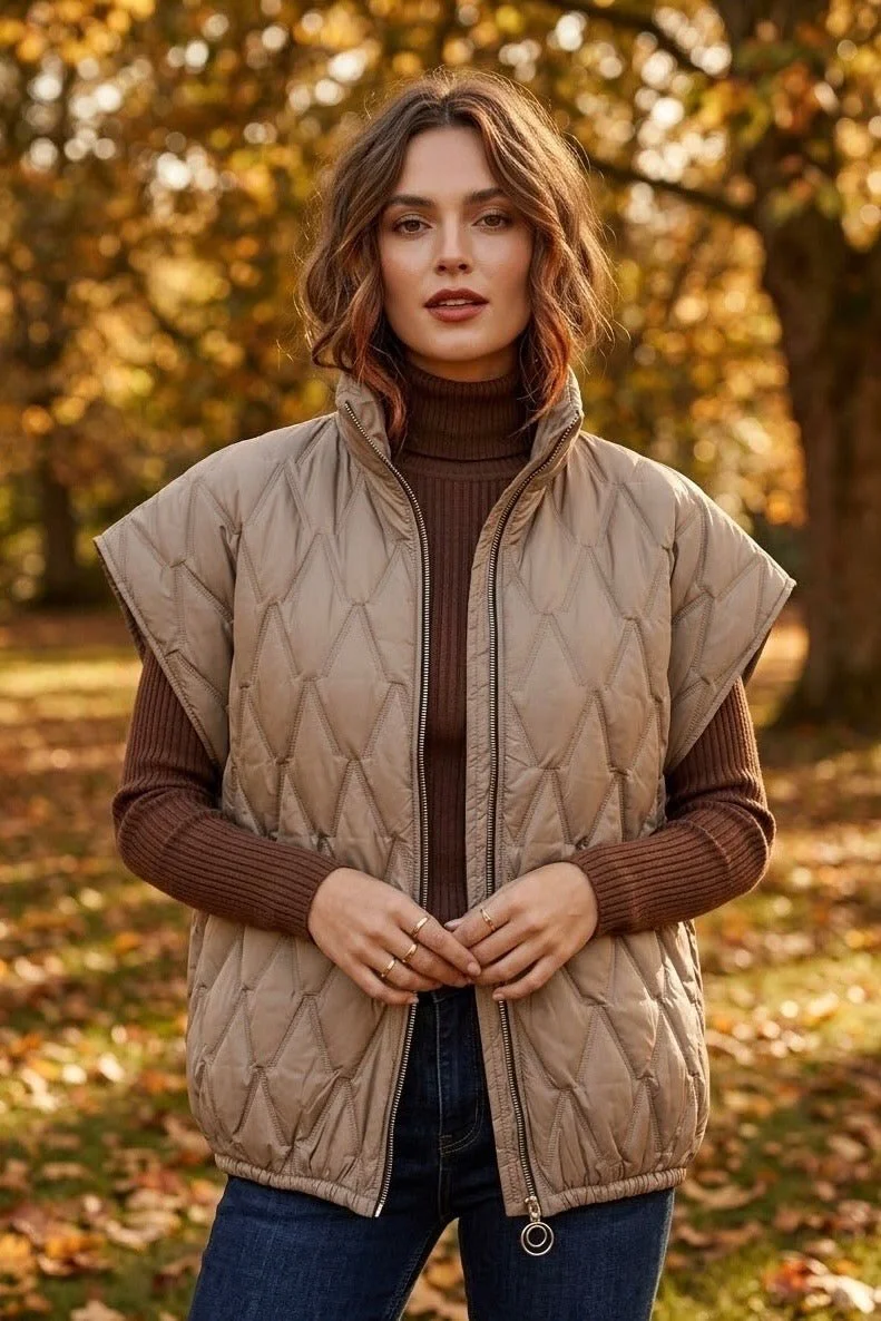 LULU QUILTED GILET - 5 COLOURS