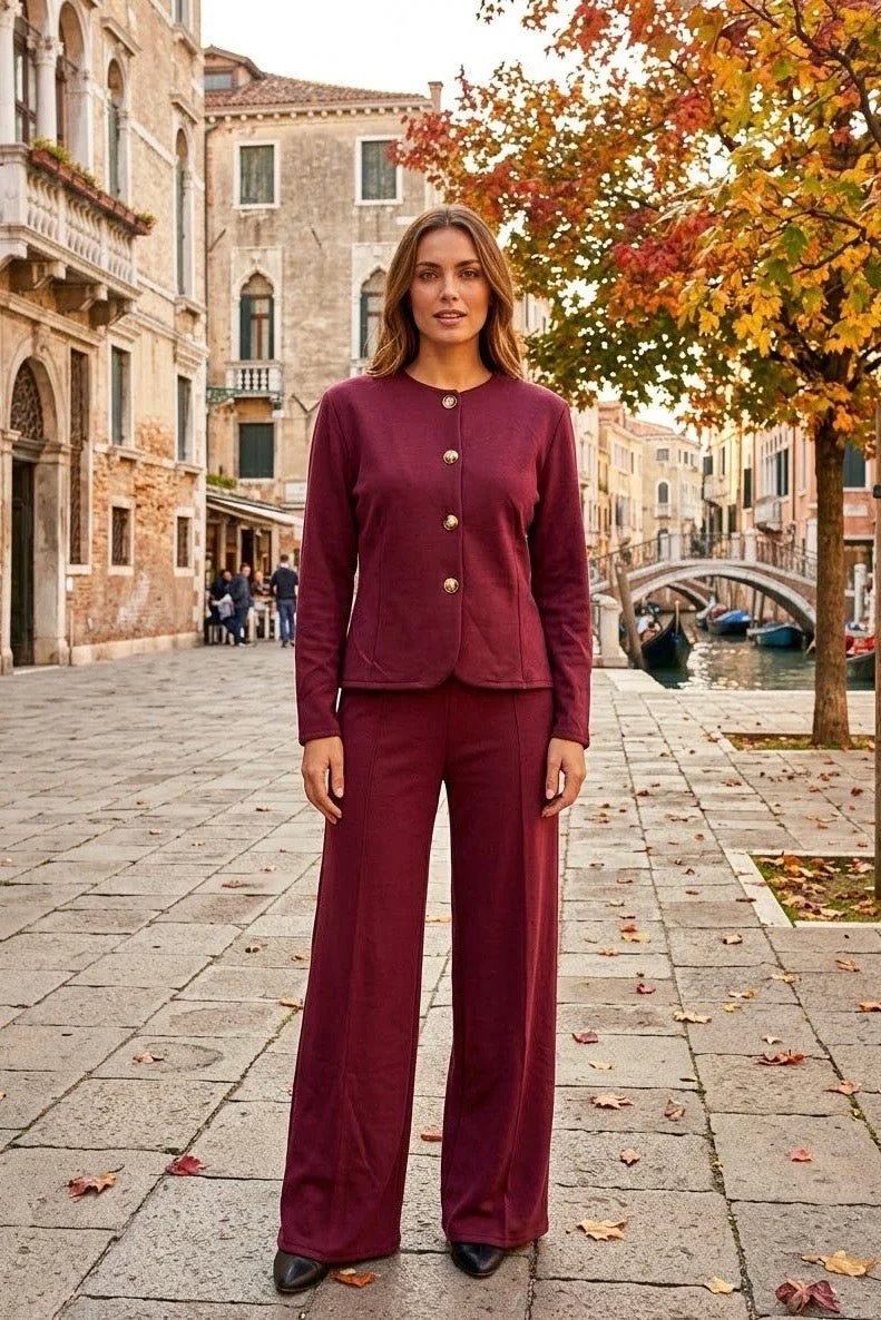 GERI JACKET & TROUSER CO-ORD - 5 COLOURS