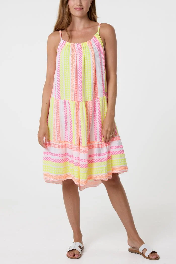 RAYLEE CHEESECLOTH CAMI DRESS - 9 COLOURS