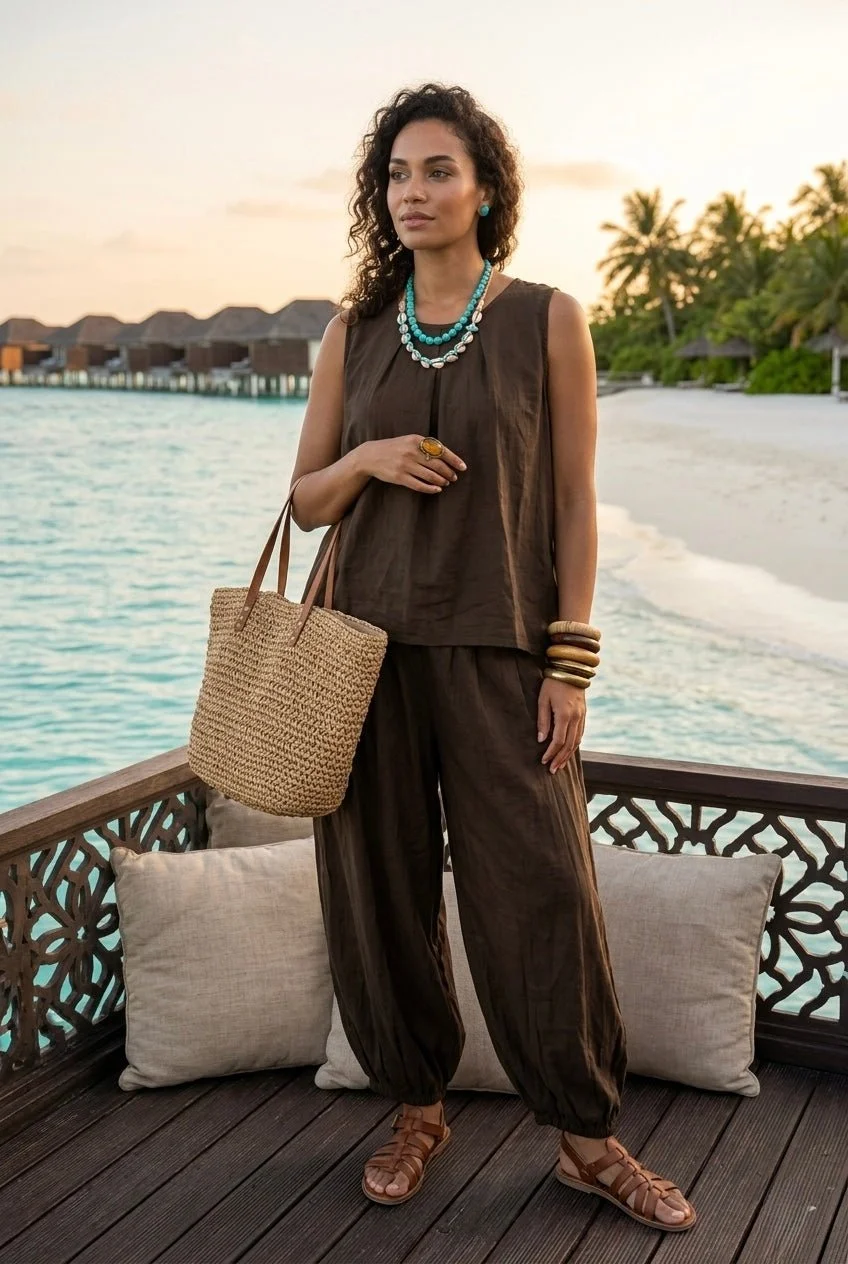 ROSIE BOHO CO-ORD - 6 COLOURS