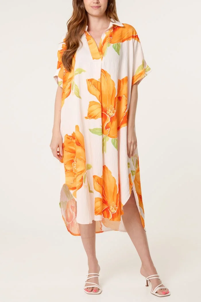 IRIS FLORAL DRESS - 3 COLOURS