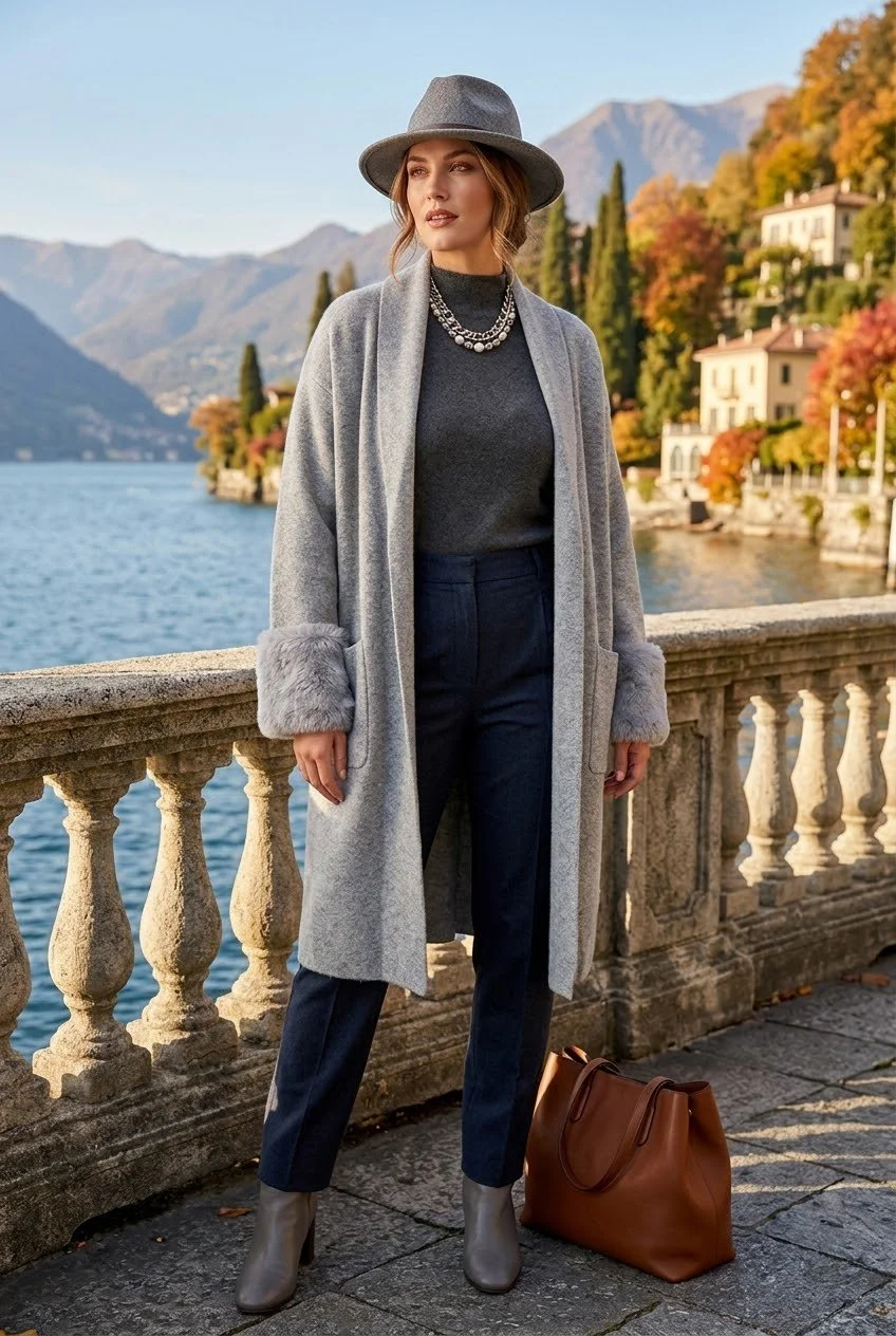 JODIE FURR CUFF CARDIGAN - 5 COLOURS