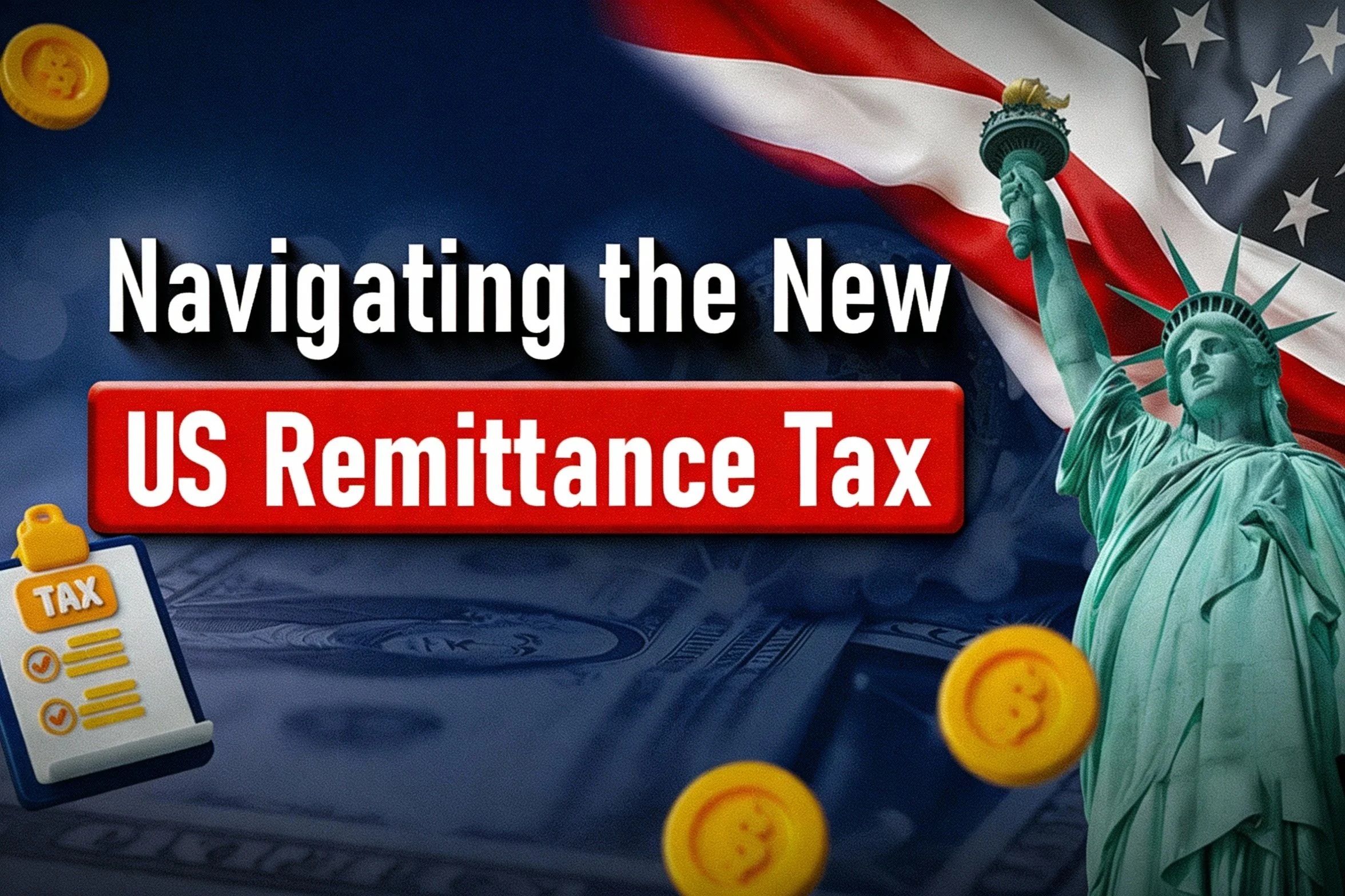 【2026年1月スタート】米国の「Remittance Tax (送金税)」について知っておきたいこと