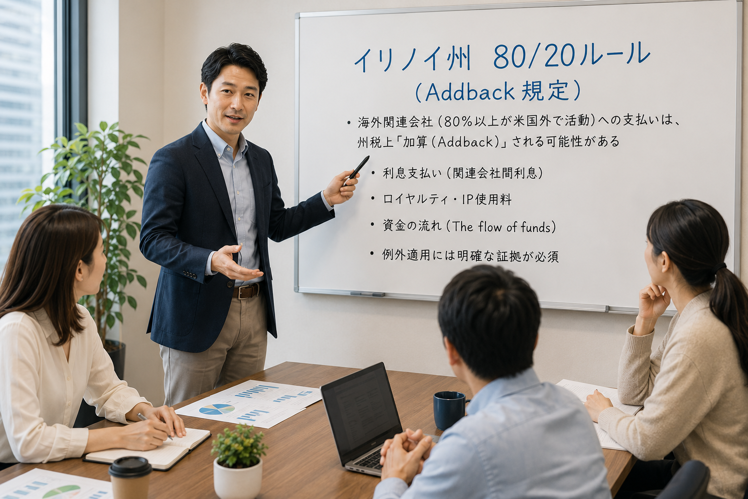イリノイ州80/20ルールとは？日本親会社を持つ米系子会社が注意すべき州税リスクを徹底解説