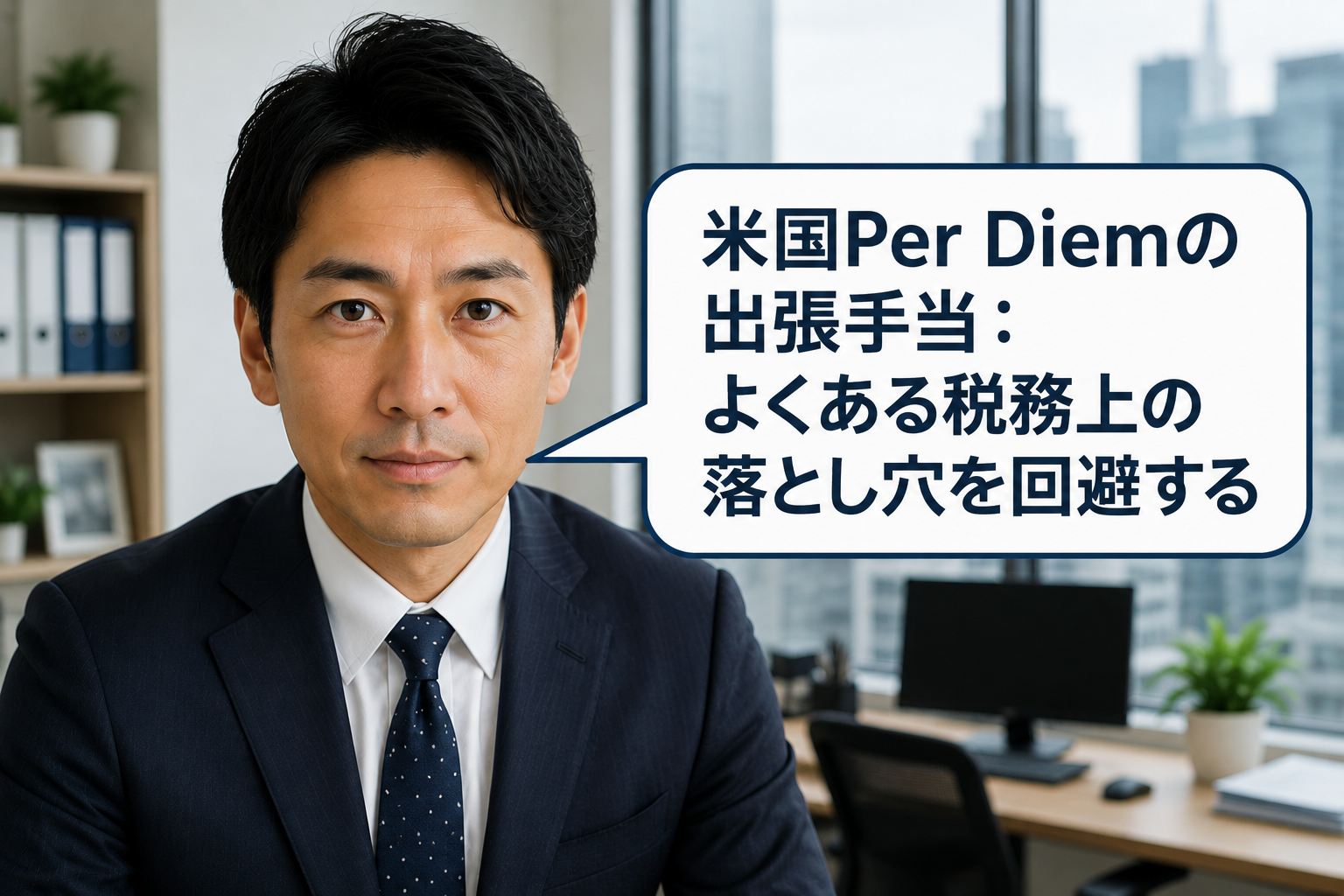 Per Diemは本当に非課税？&nbsp;企業が知っておきたい税務ルール