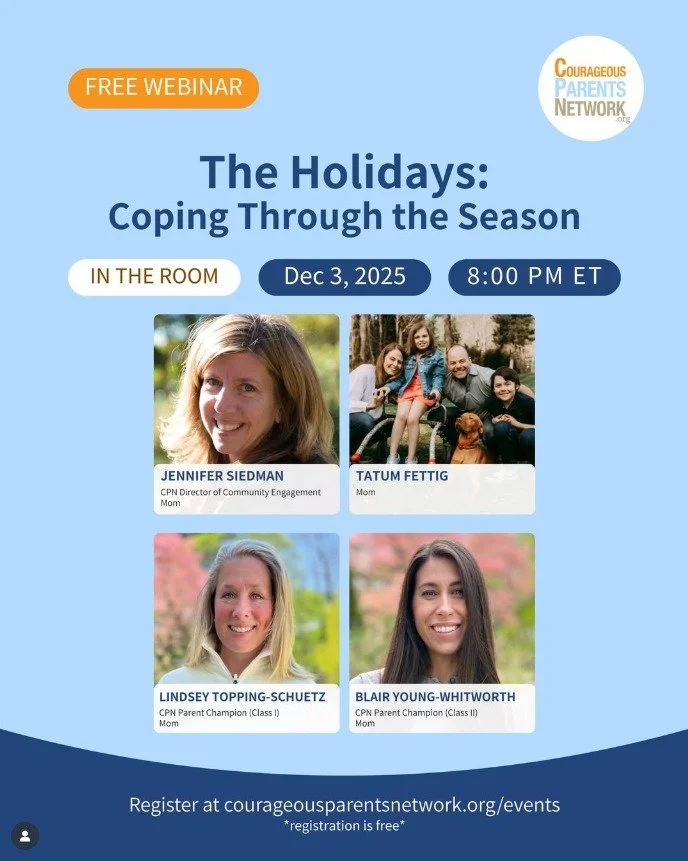 As part of my work on the PANS Advisory Council, I&rsquo;m always looking for meaningful resources to support families, especially during seasons that can feel emotionally complicated. The holidays can bring up so many mixed feelings for parents cari