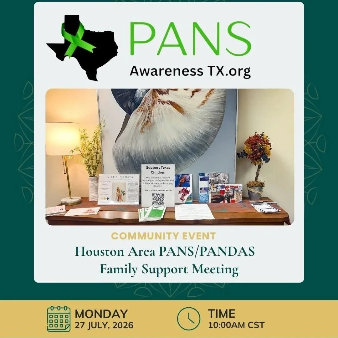 Monthly PANS Support Meet Up