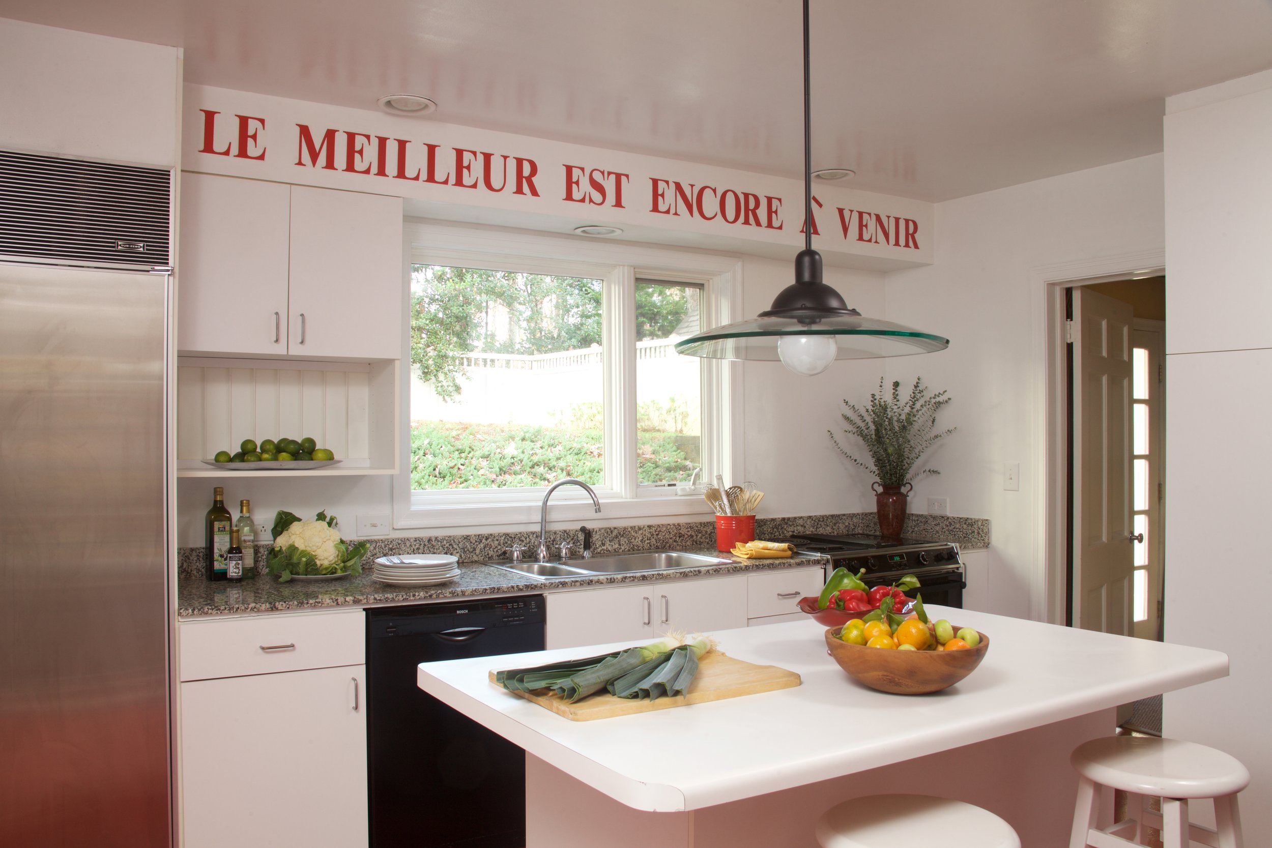 House interior designed by Charlottesville, Virginia architect, Liz Sloan.
