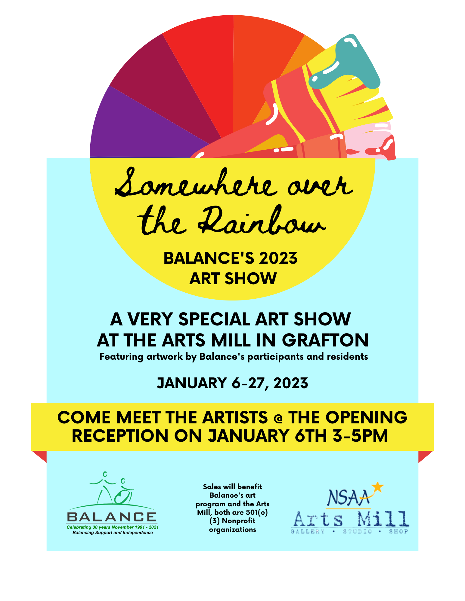 PAST EVENT - Art Show for Balance’s participants and residents who have ...