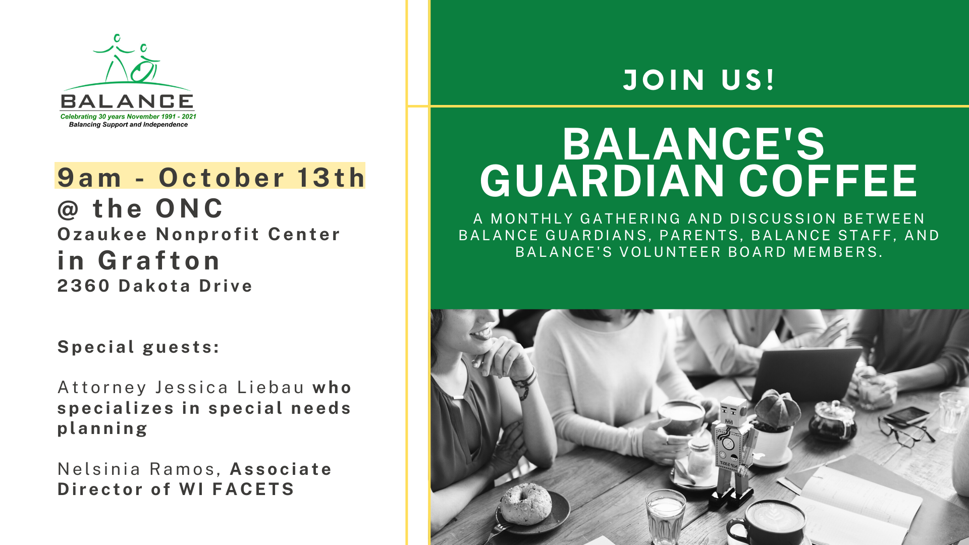 October Newsletter — Balance - Supporting individuals with intellectual ...