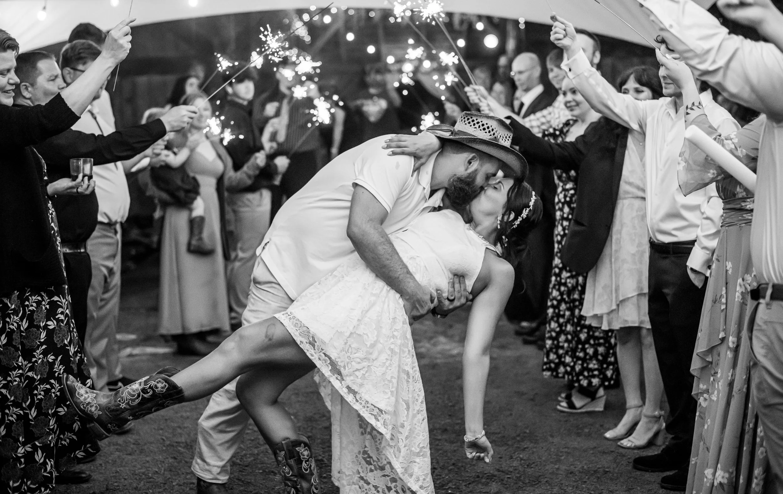 Josh &amp; Tanya | A Rainy, Romantic Celebration at Old Carter Barn