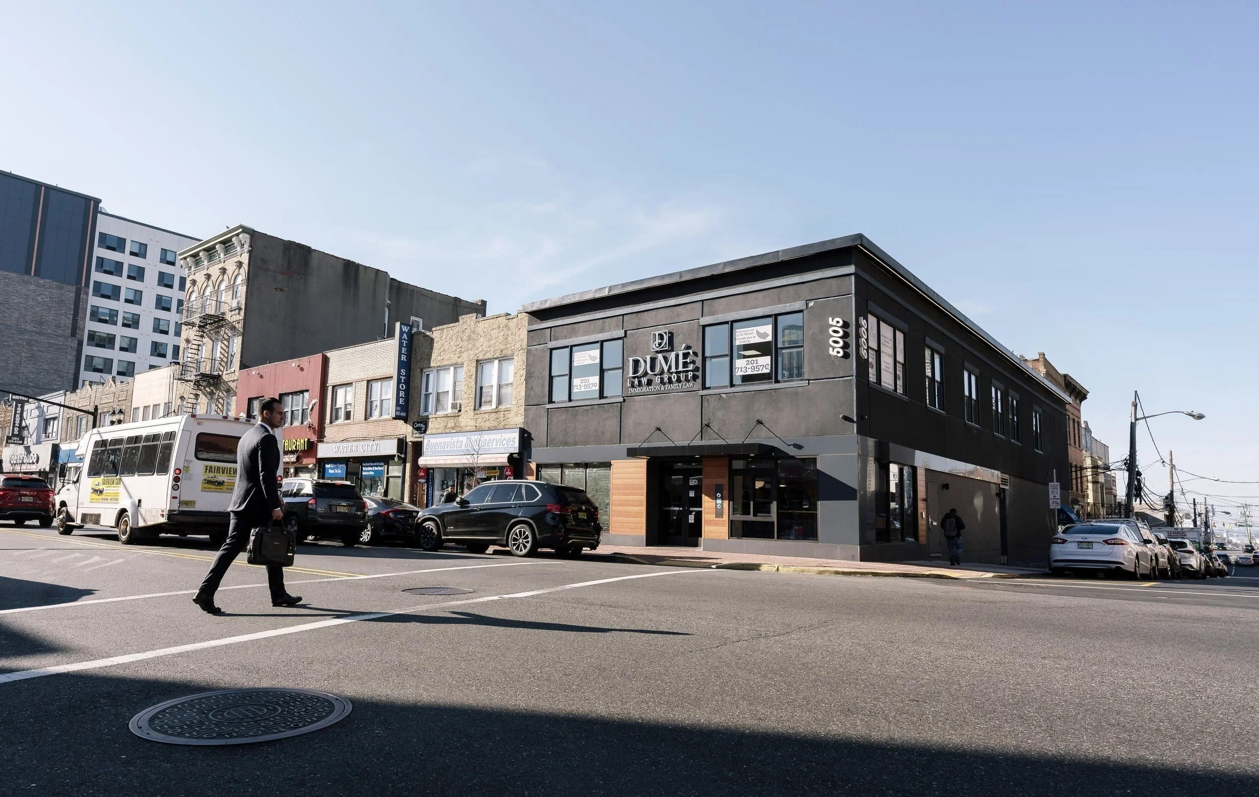 Dume Law Firm Building on a street