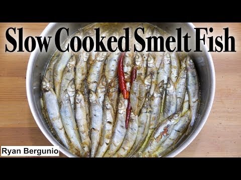 Slow Cooked Smelts