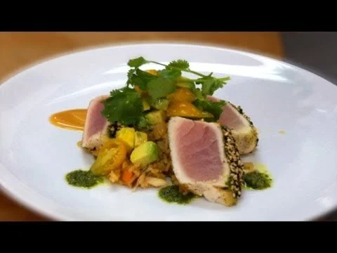 Sesame Crusted Albacore Pt 1