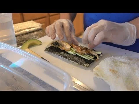 Eel Avocado Sushi Roll