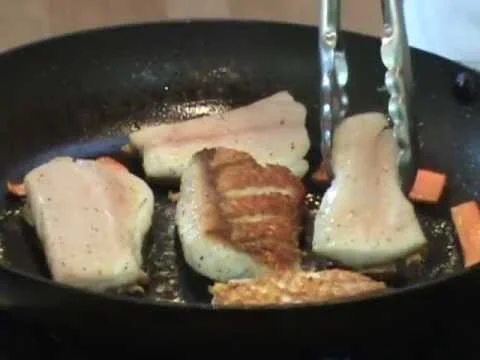 Technique Video For Searing Skin On Fillets