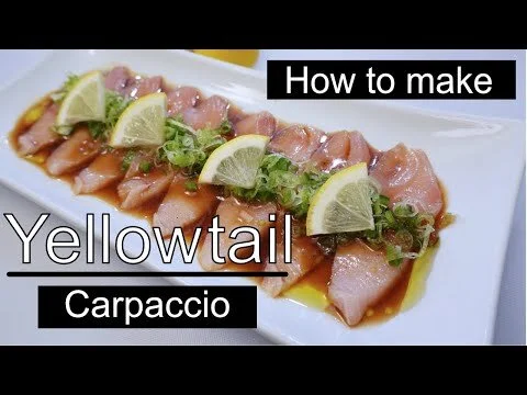 Hamachi Crudo Or Carpaccio