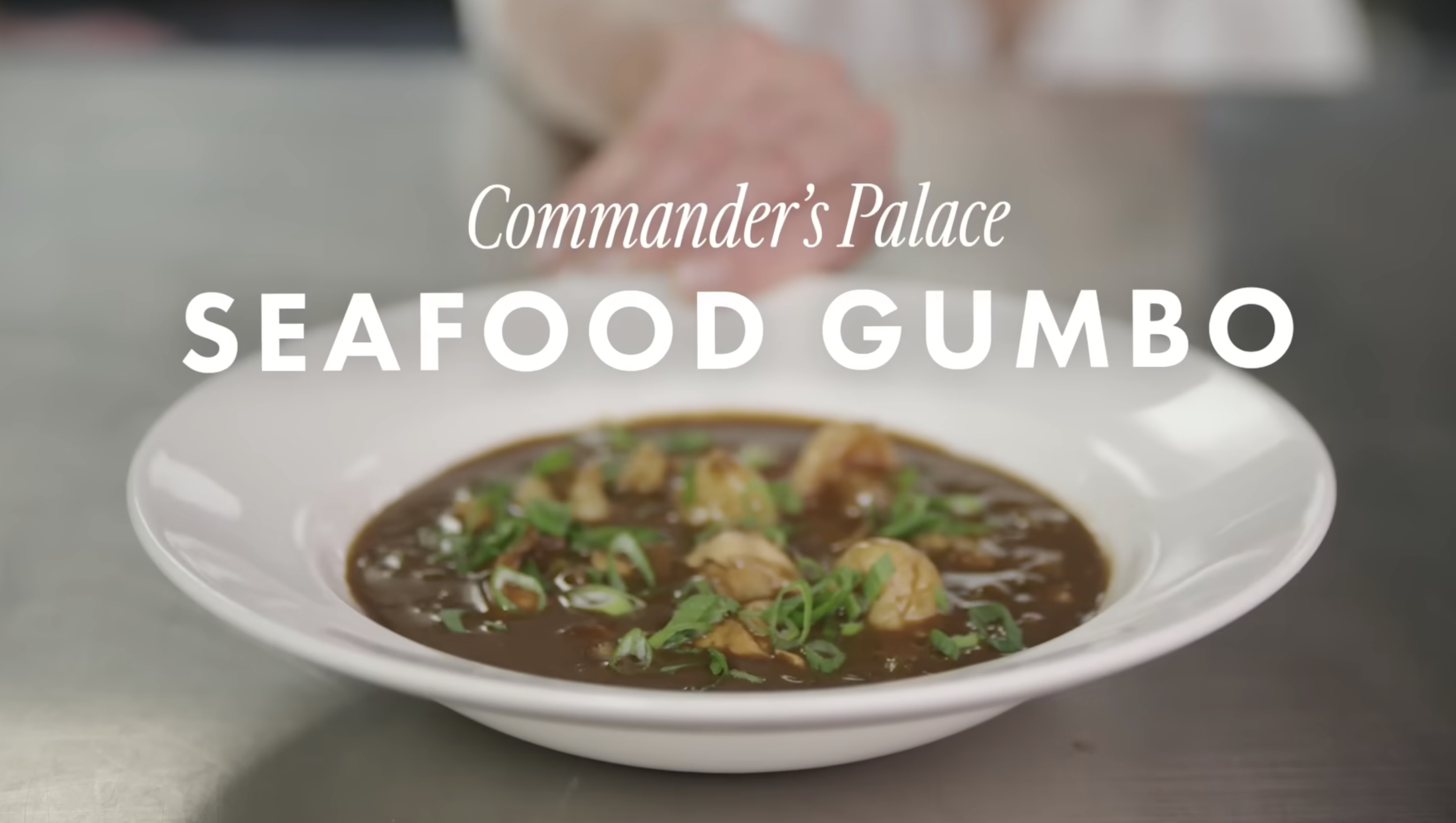Commander's Palace Seafood Gumbo