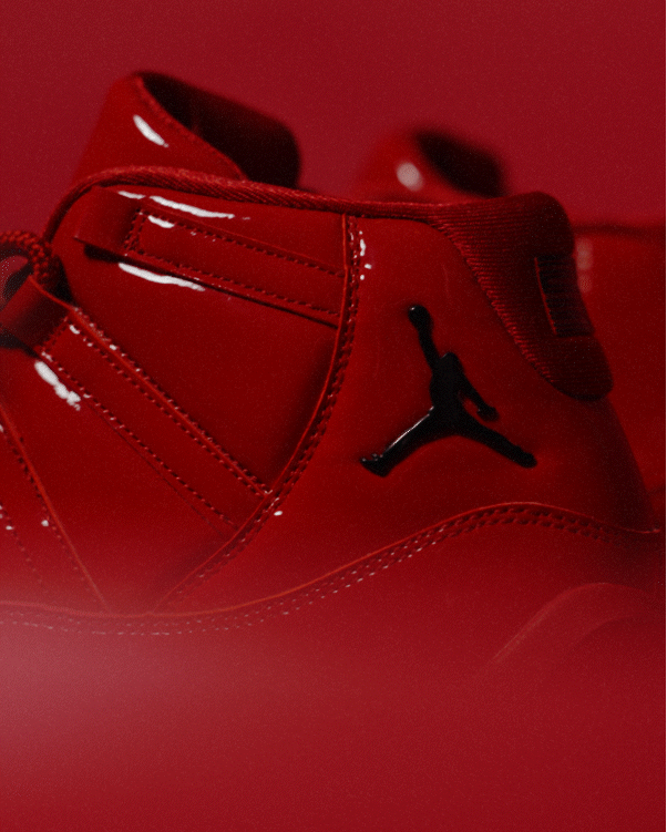 Red Jordan Cleats.gif