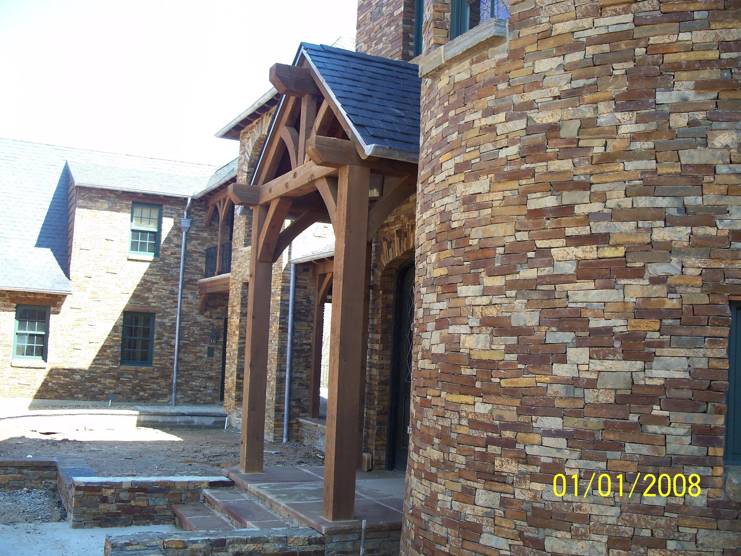 Dry stack stone project