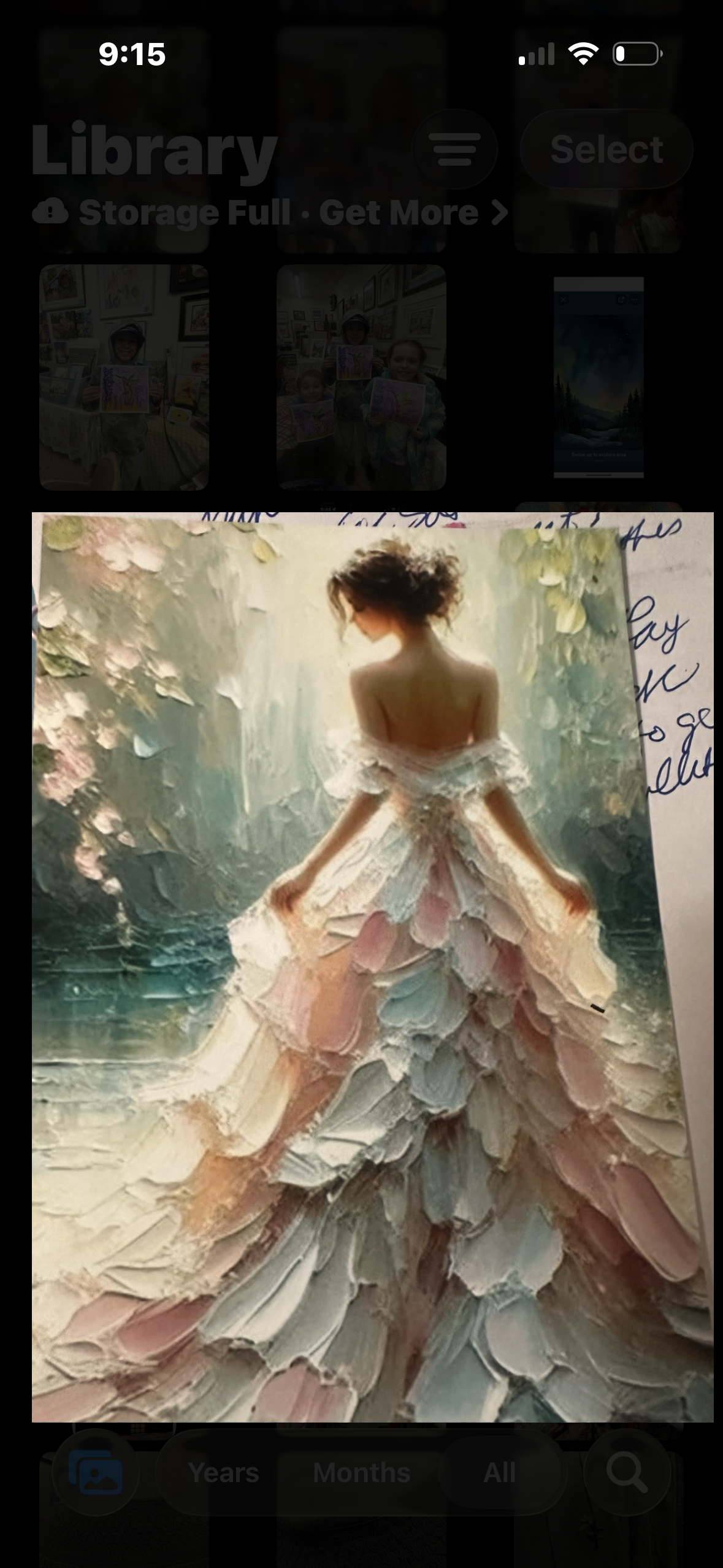 Spring girl( impasto acrylic) Sat. March 28th ( $45-) 1-3pm ages 15-adult