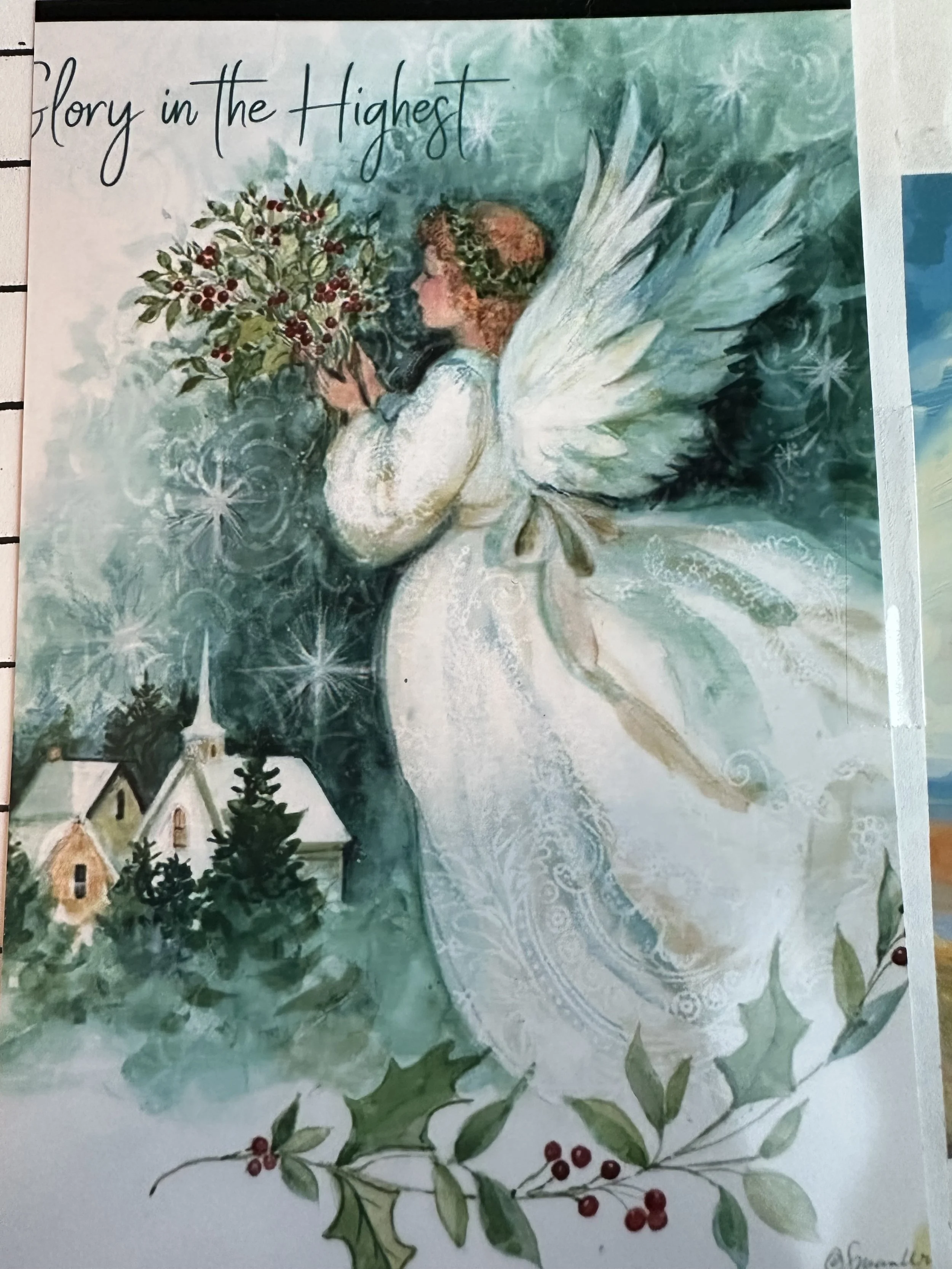 ‘Glory in the Highest’-Sat. Dec. 12th ( 2-4pm) watercolor ($42-) ages 16- adult