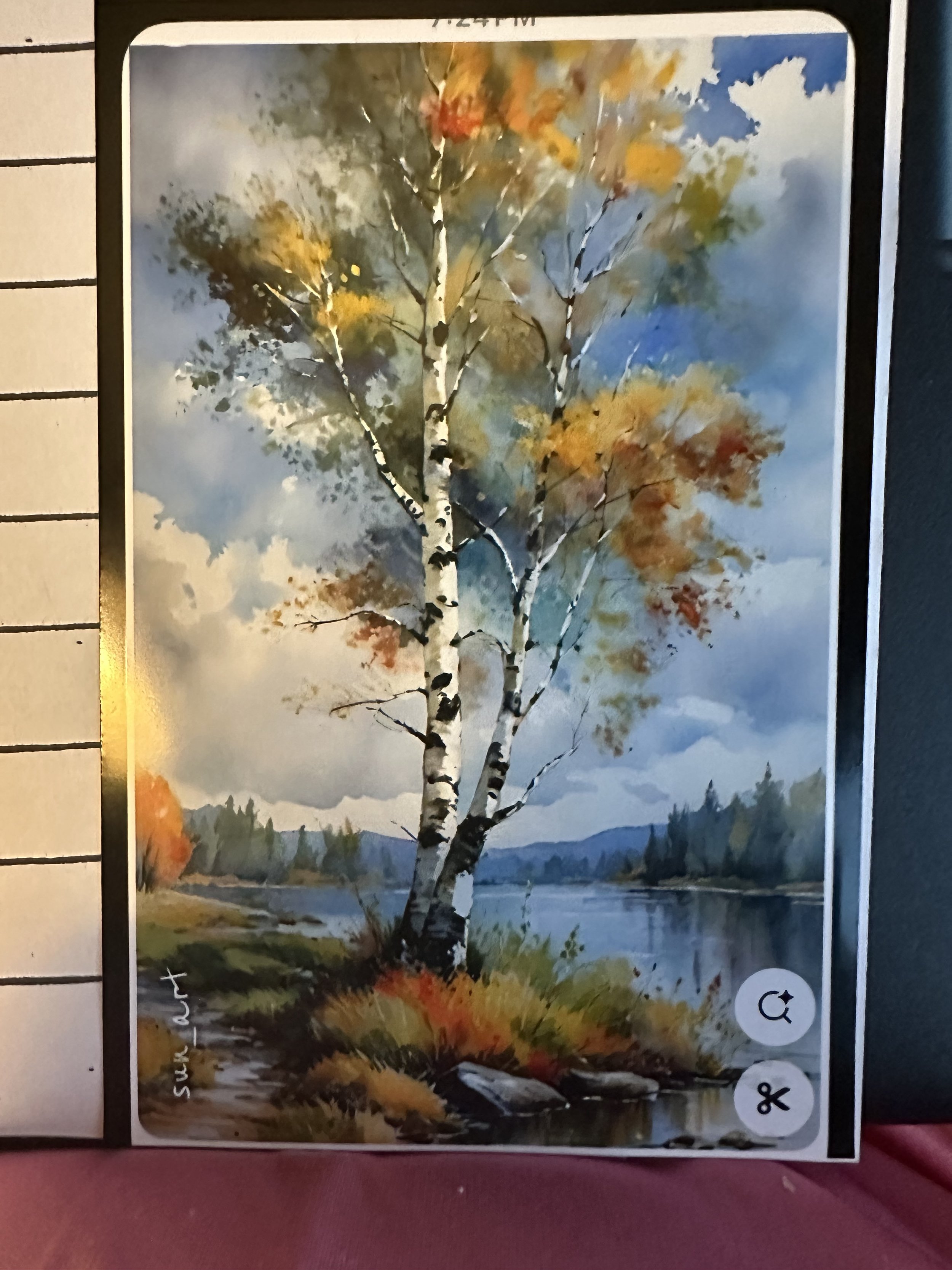 ‘ Autumn Tree’- Sat. Nov. 14th ( 2-4pm) watercolor ($41-) ages 16-adult