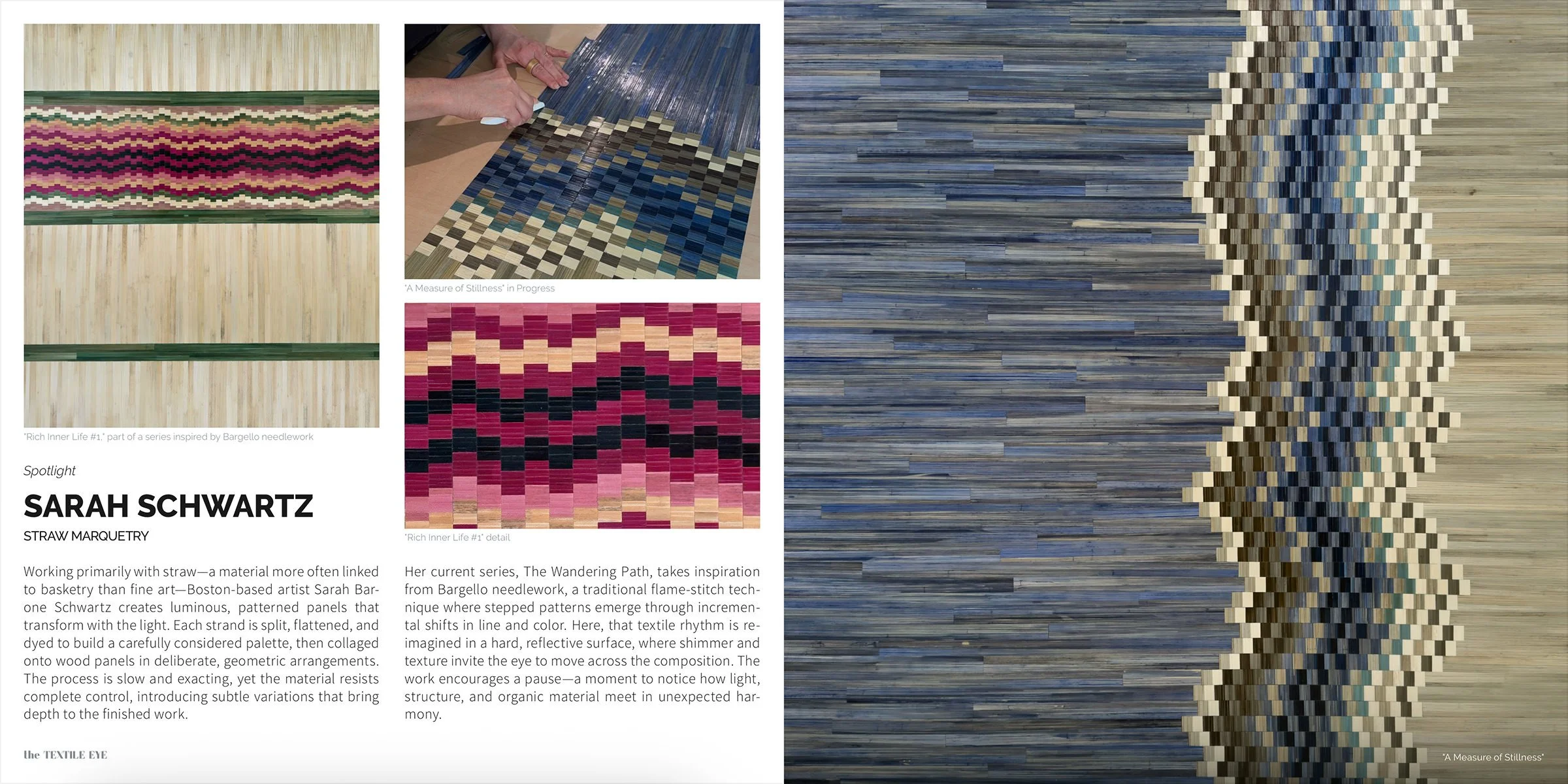 The Textile Eye Fall 2025 - pp 82-83