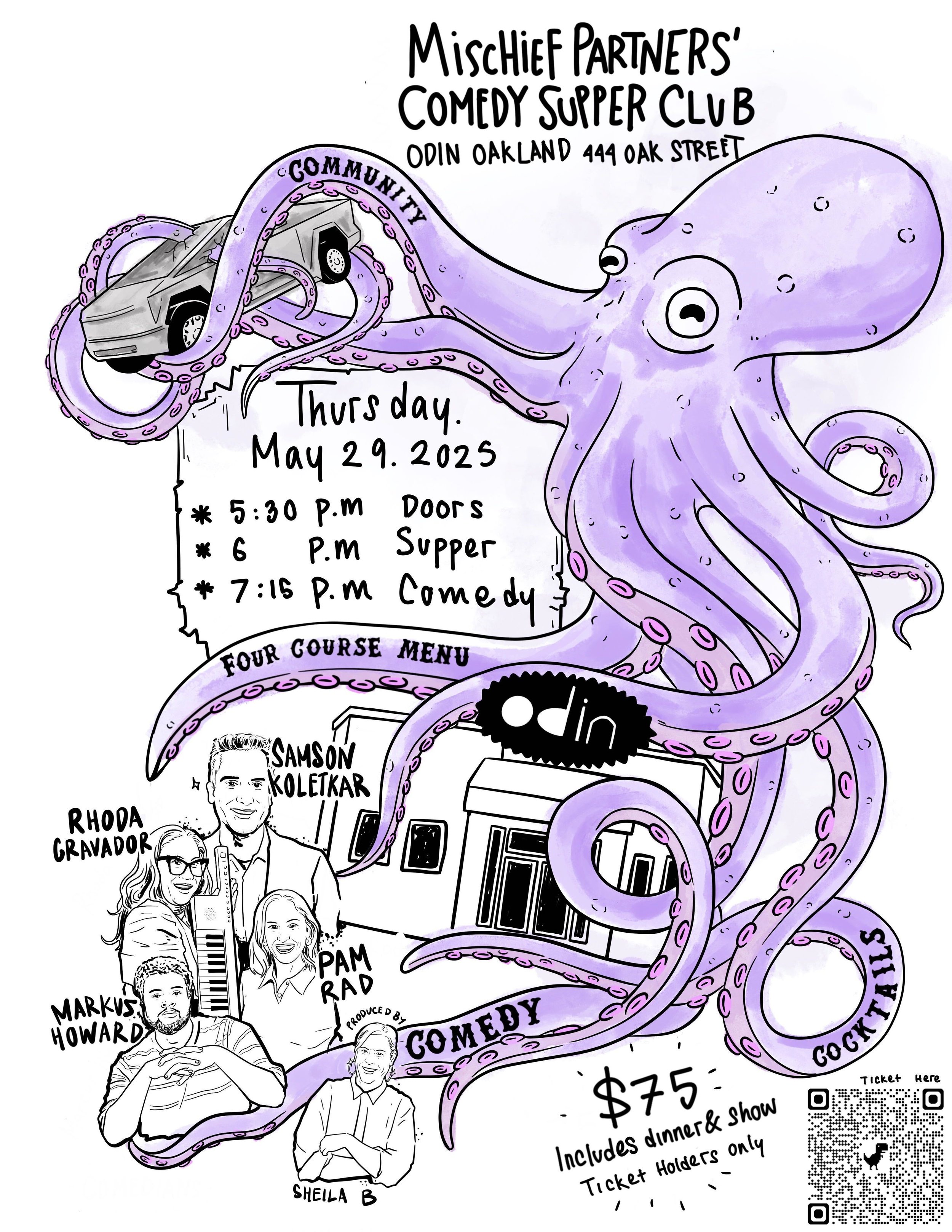 Comedy Supper Club with Mischief Partners